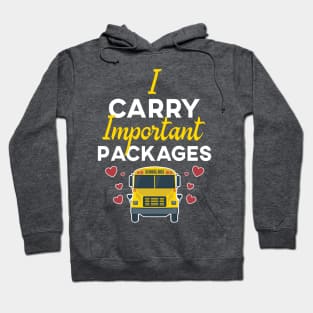 I Carry Important Packages Hoodie